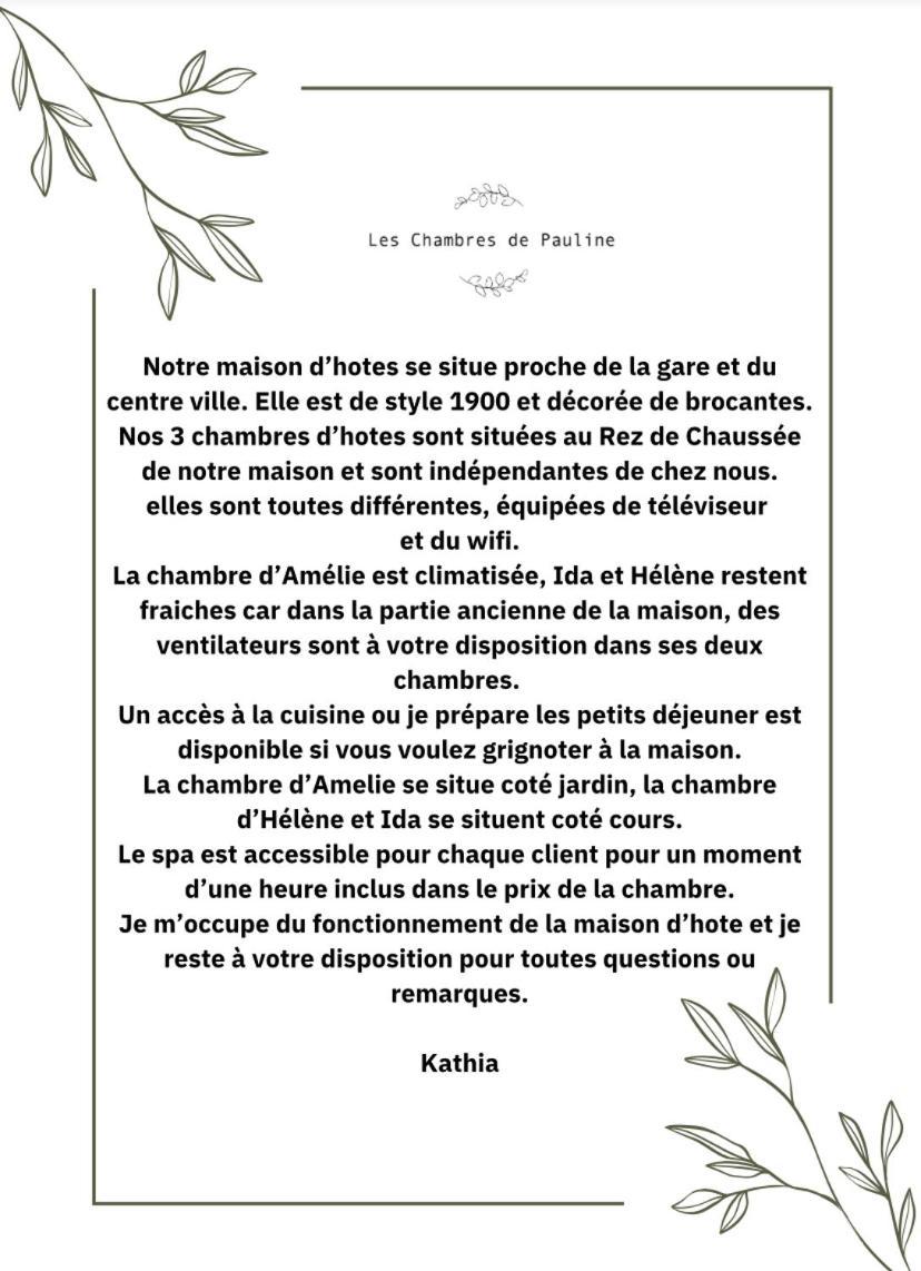 Les Chambres De Pauline Avec Spa Et Climatisation อัลแบร์วิลล์ ภายนอก รูปภาพ